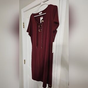 Brand new Calvin Klein shirt dress.